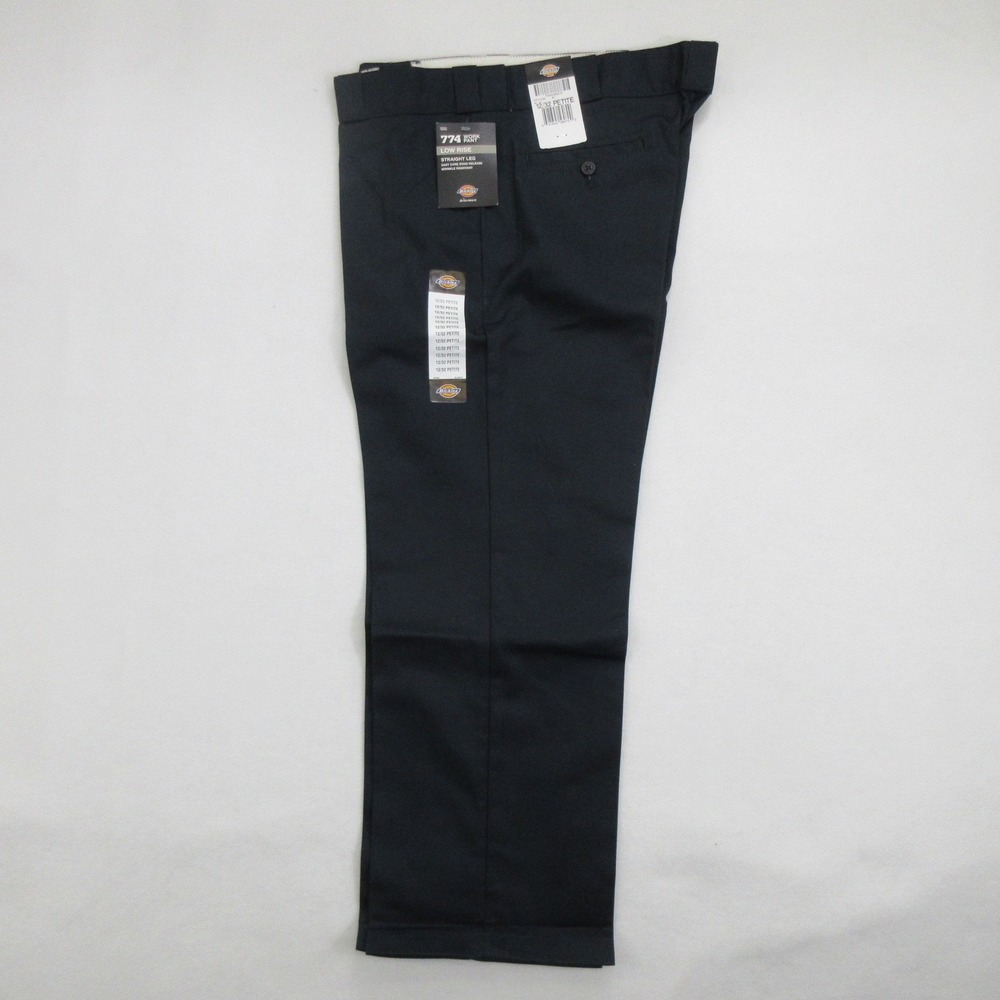 Dickies Womens Pants 12P Blue Straight Leg Work Pants New